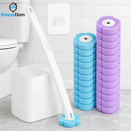 BreezeClean™ Innowacyjna szczotka do WC z wkładami odświeżającymi